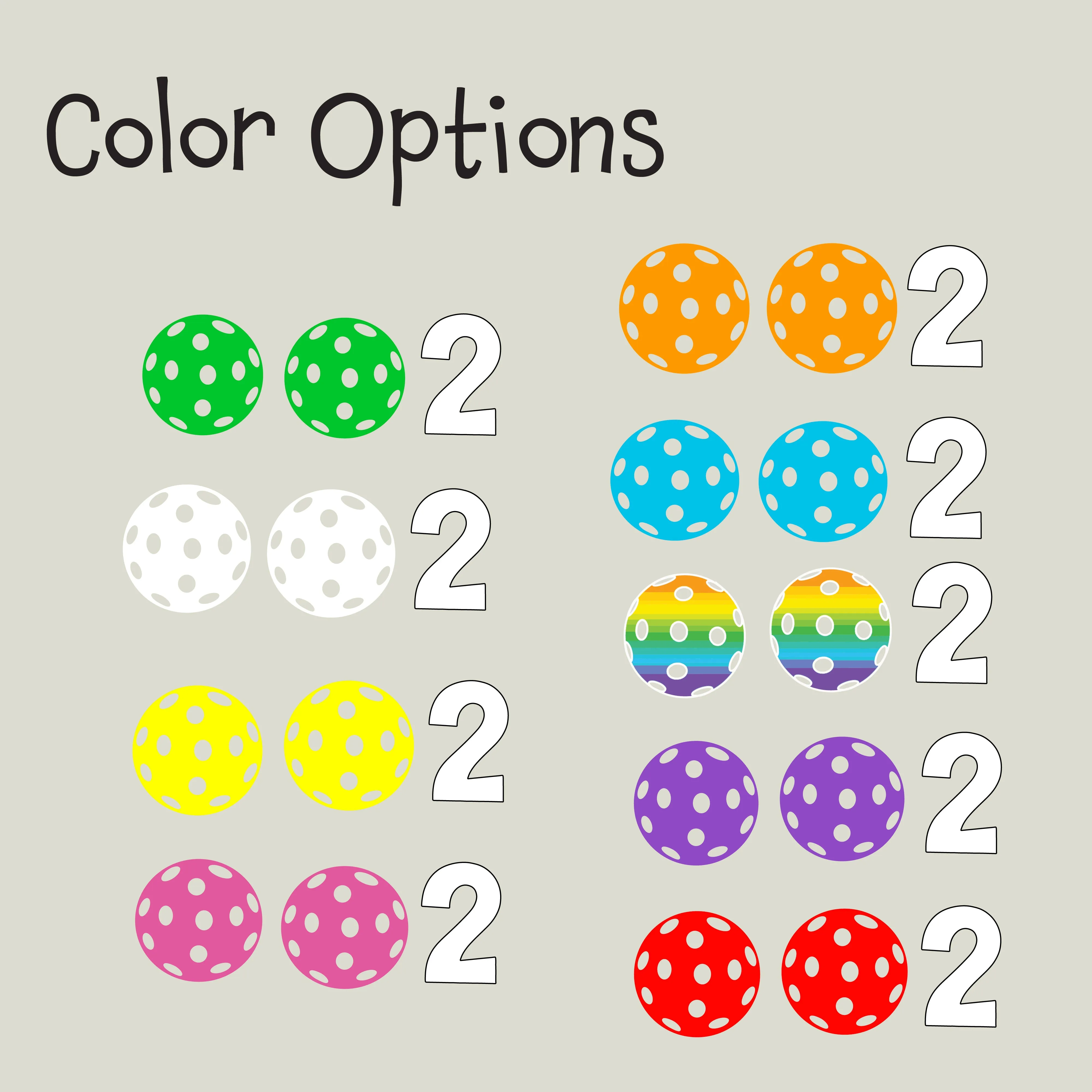 002 With Pickleballs (Cyan Purple Rainbow) Customizable | Women’s Short Sleeve Crewneck Athletic Shirts | 100% Polyester
