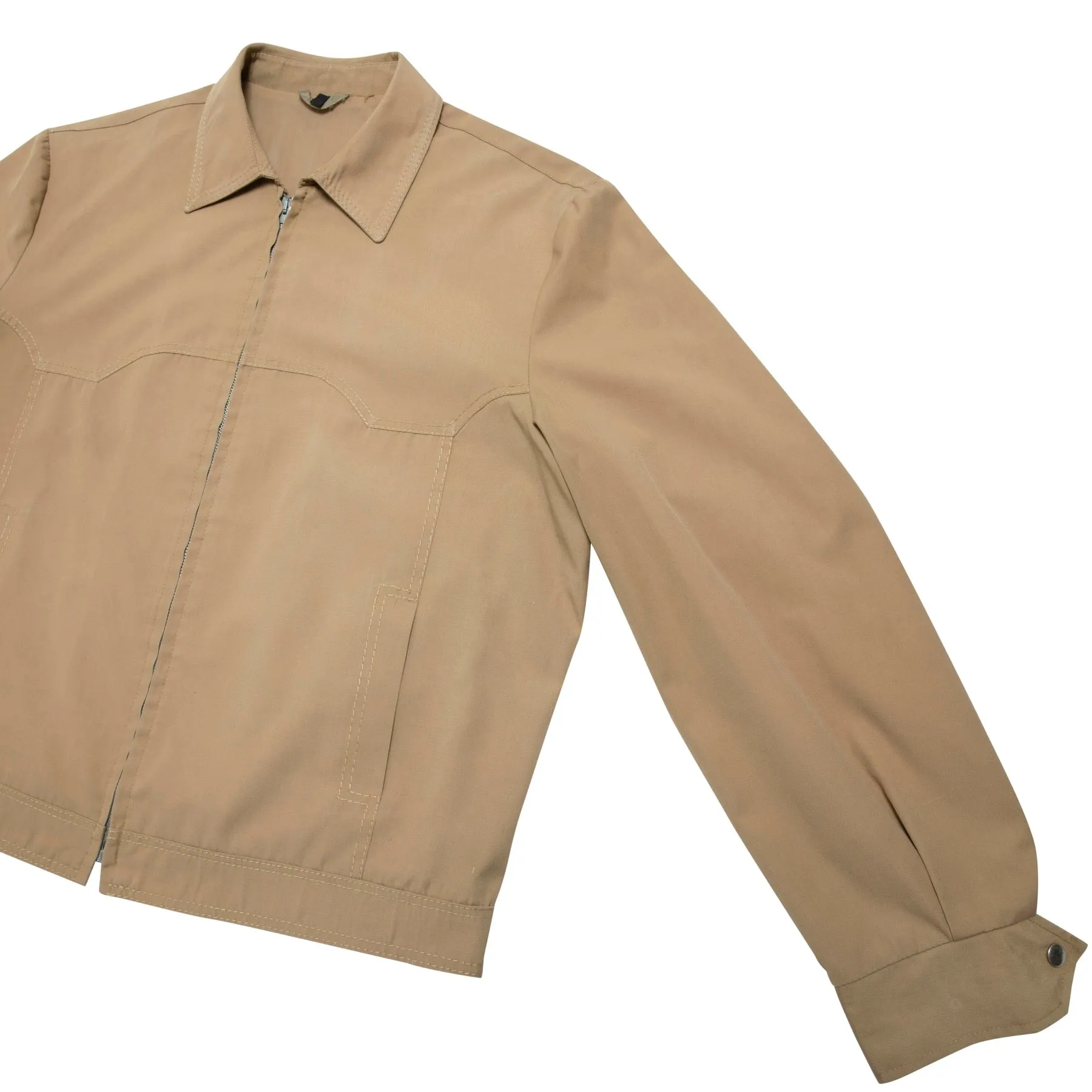 70s Micro Mesh Lined Western Utility Jacket