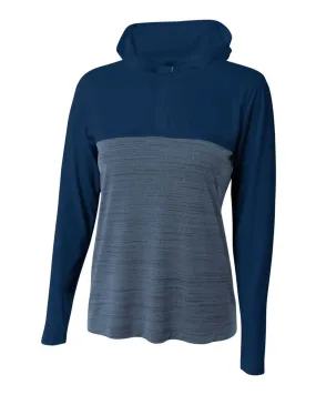 A4 NW4013 The Slate Quarter Zip - Navy