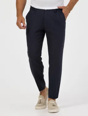 AKITA CASUAL PANTS IN BLUE NAVY