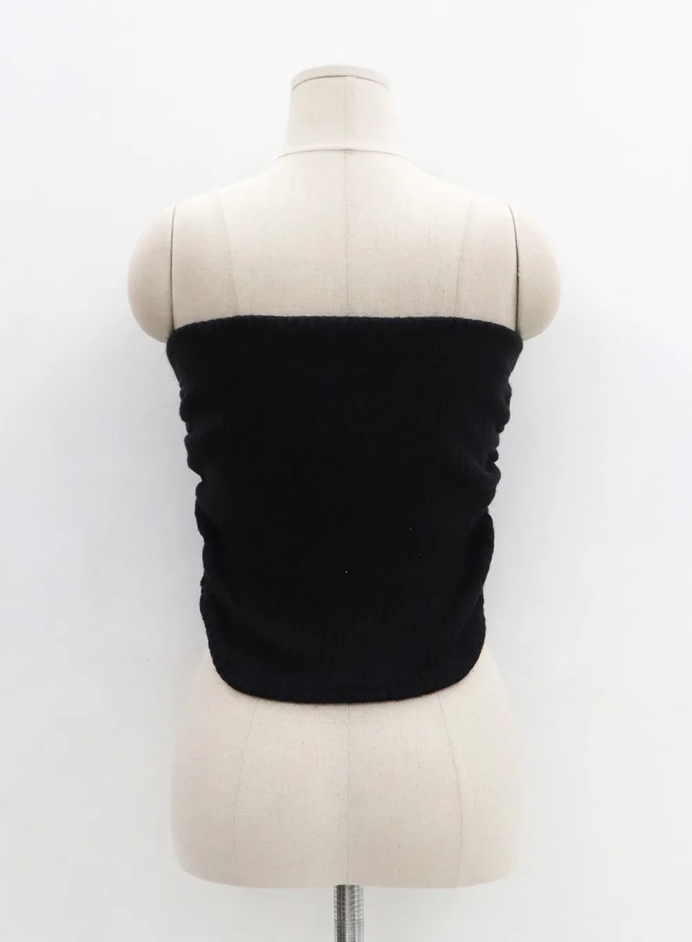 Banded Shirring Knit Tube Top 0S22