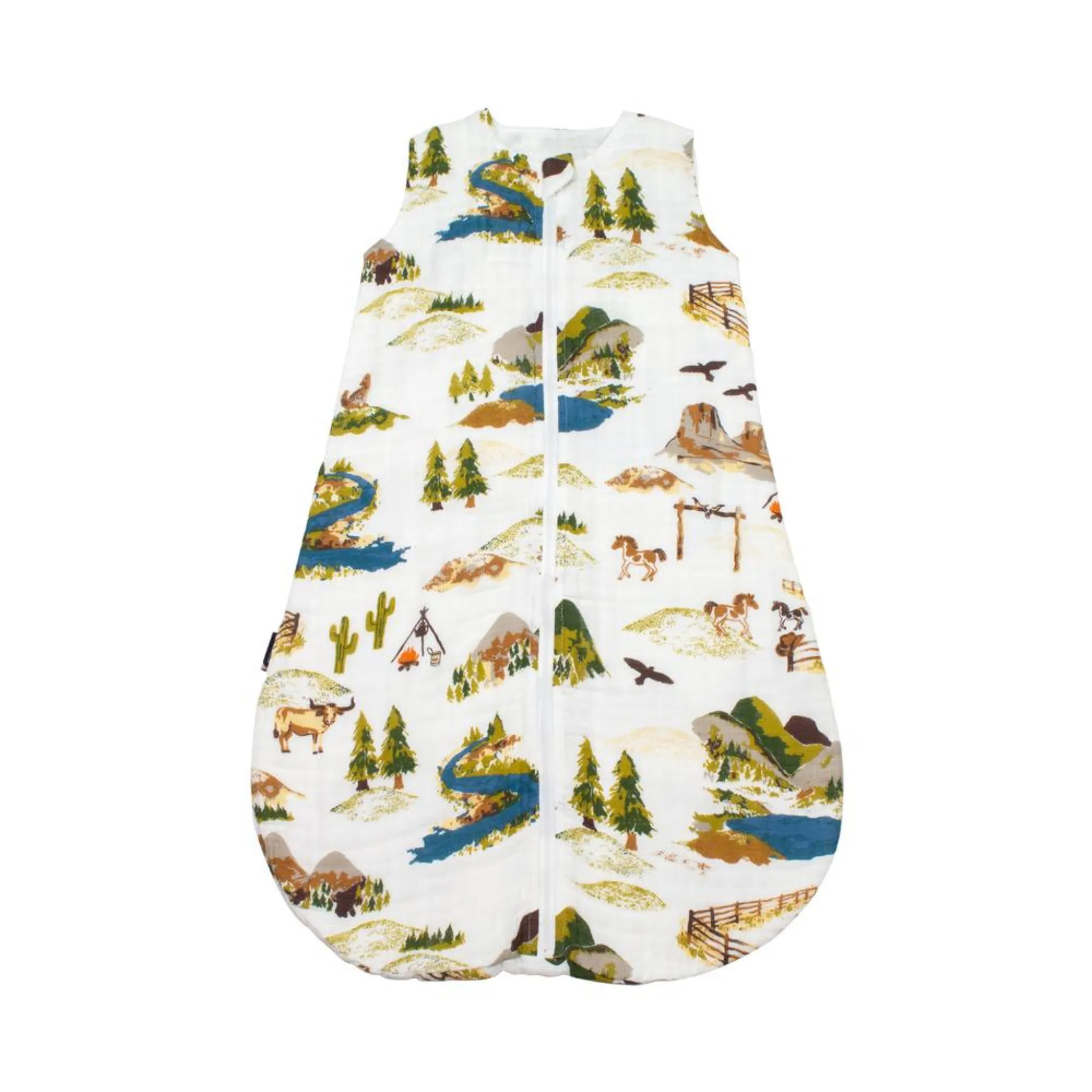 Bebe au Lait | 1.0 tog Muslin Bedtime Sleeping Suit