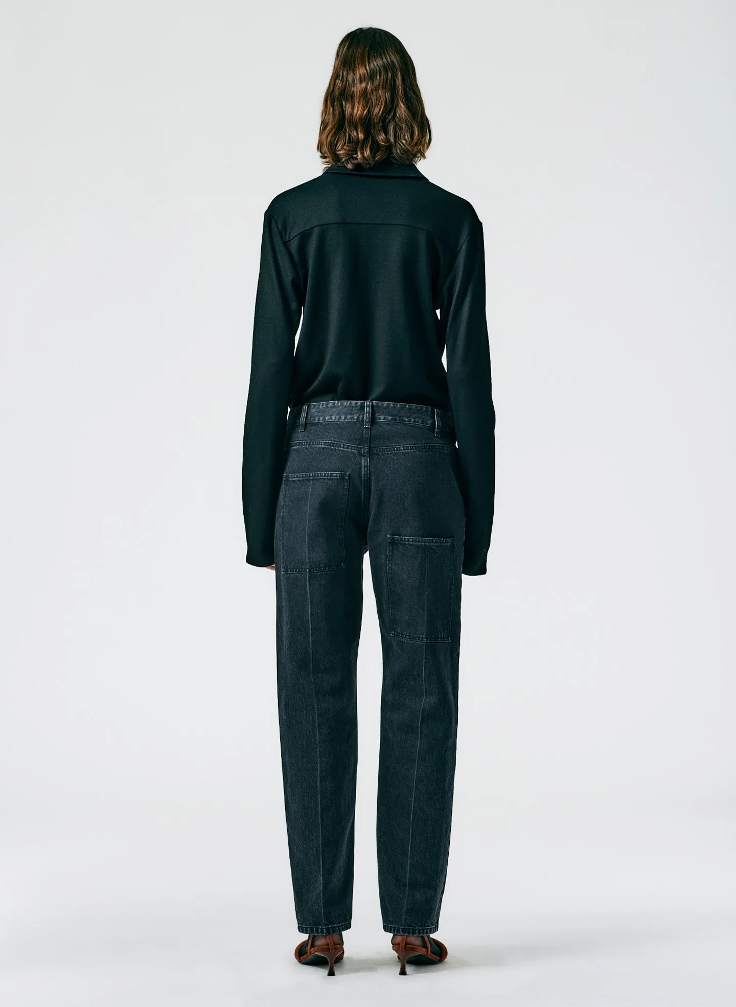 Black Denim Elfie Jean