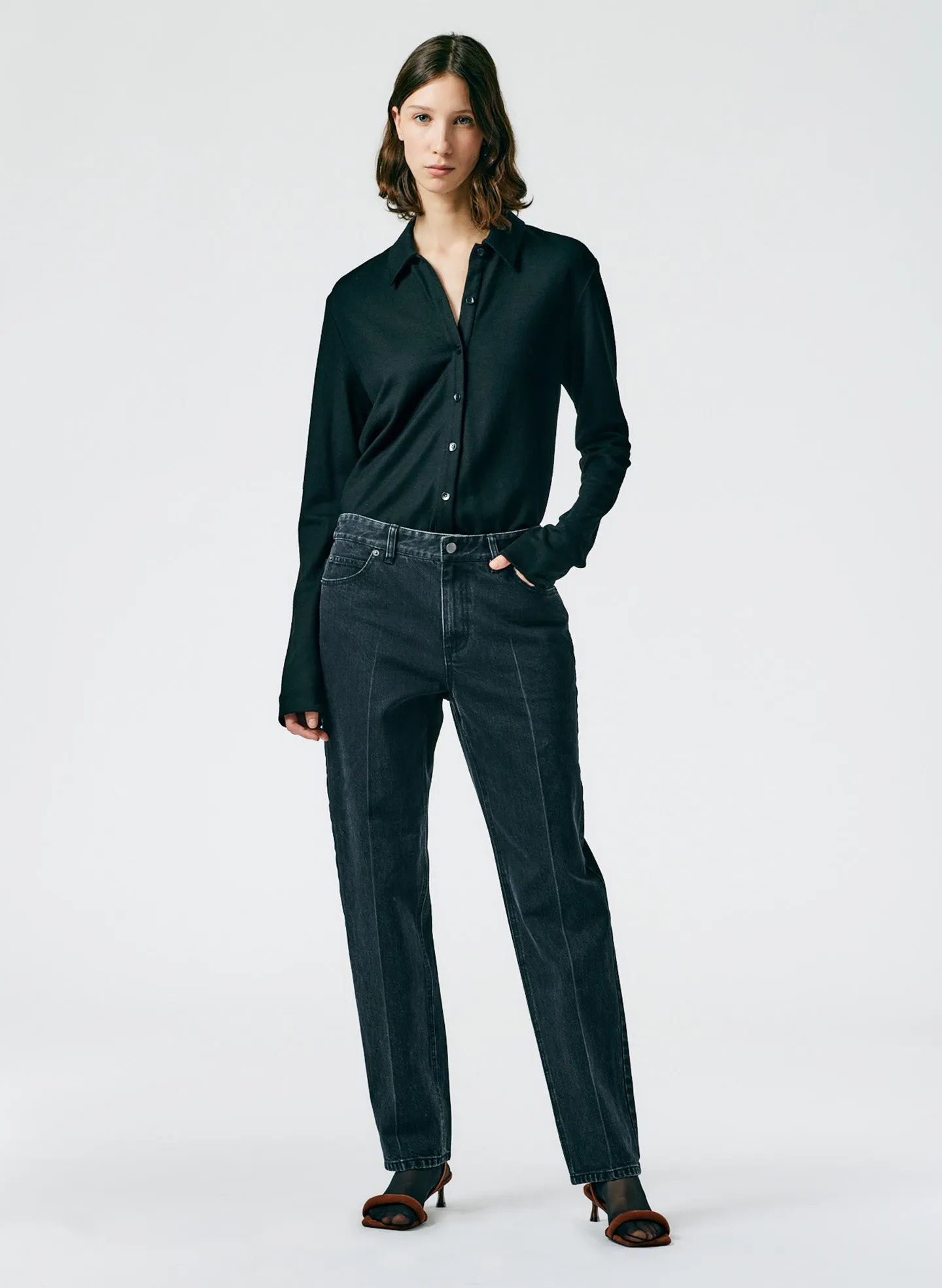 Black Denim Elfie Jean