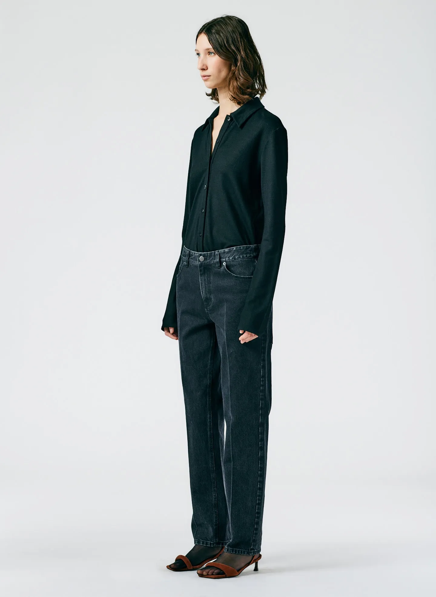 Black Denim Elfie Jean