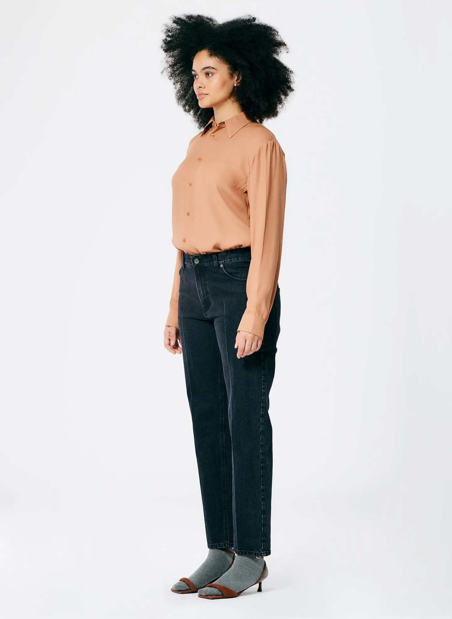 Black Denim Elfie Jean