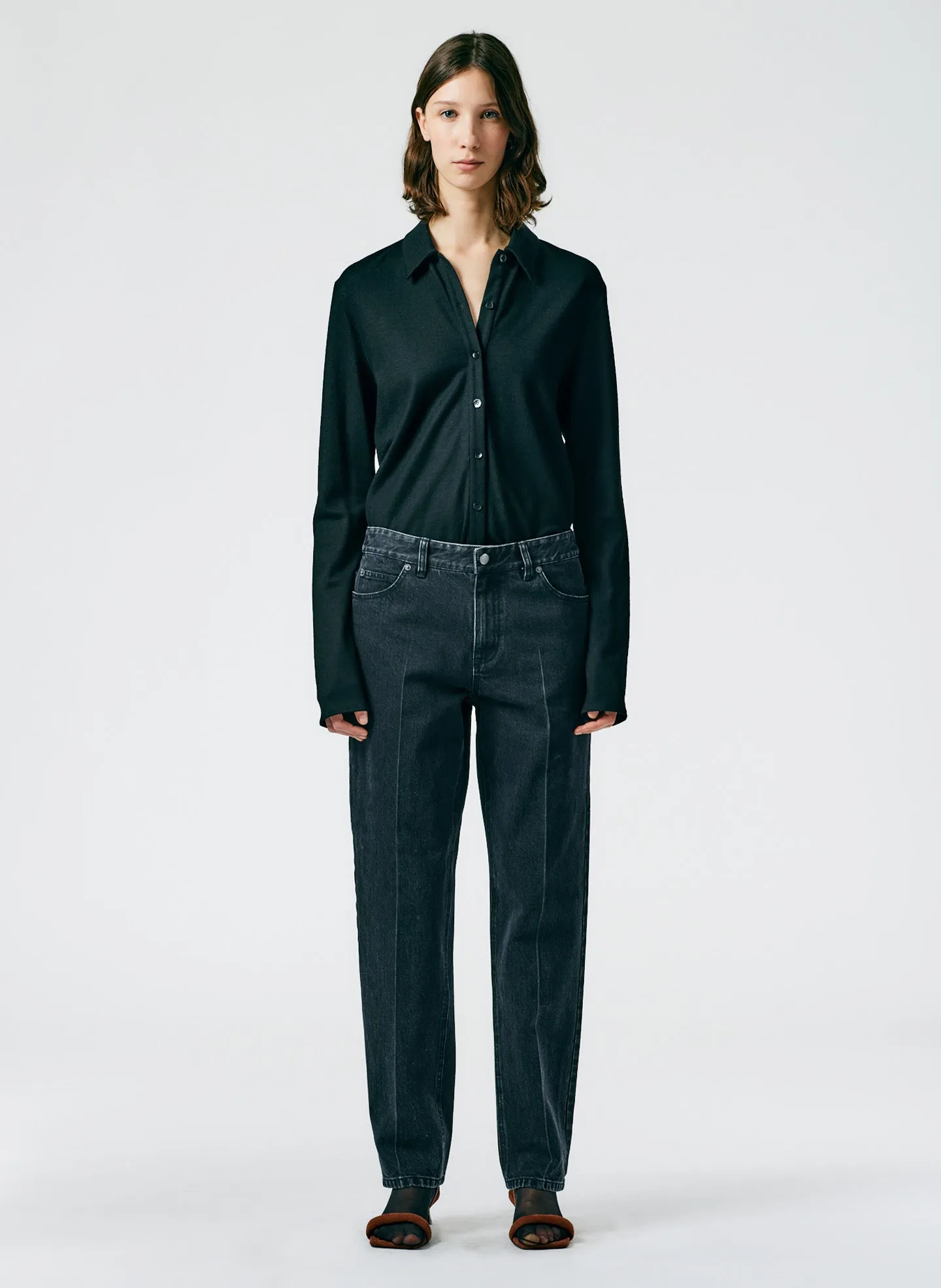 Black Denim Elfie Jean