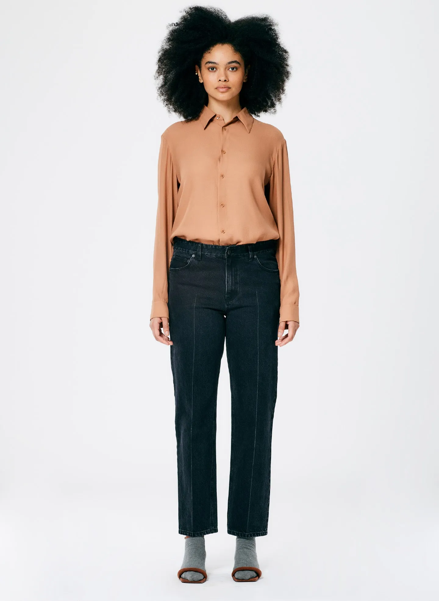 Black Denim Elfie Jean