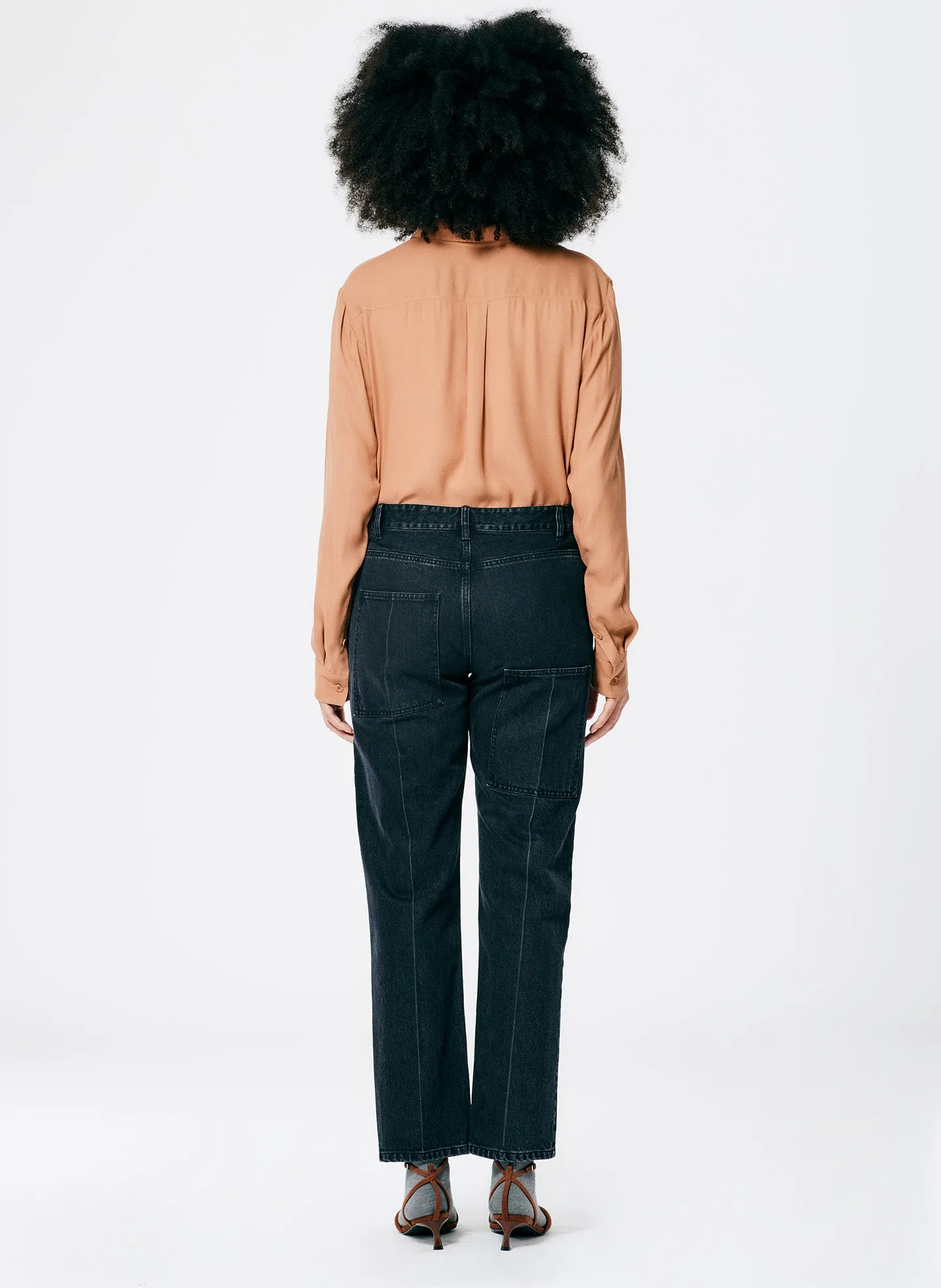 Black Denim Elfie Jean