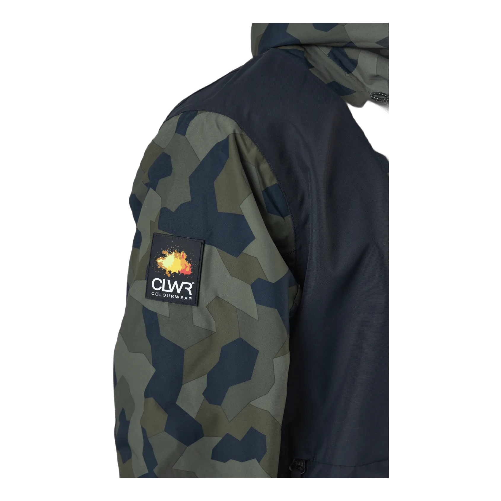 Block Jacket M Camo Dark Khaki C79