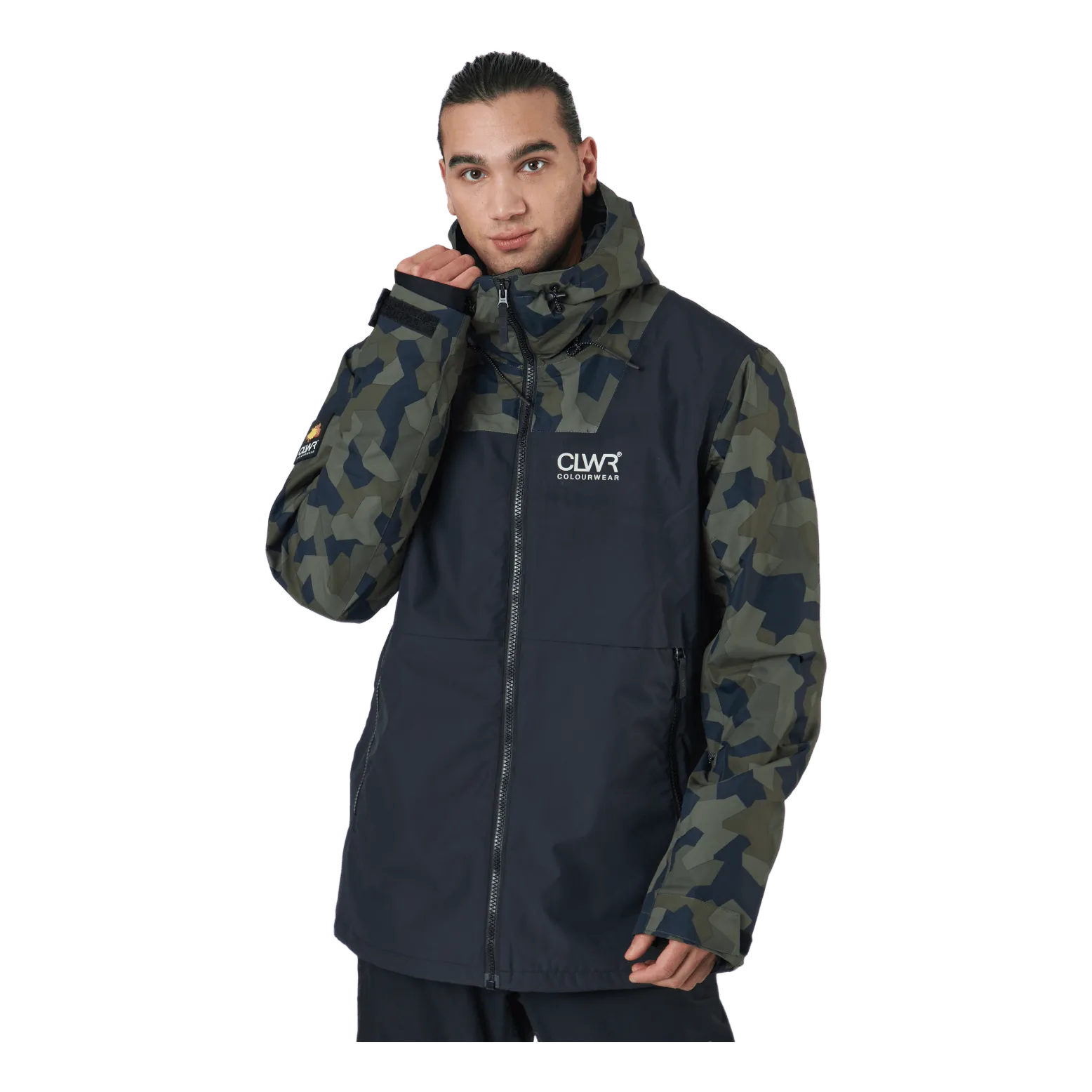 Block Jacket M Camo Dark Khaki C79