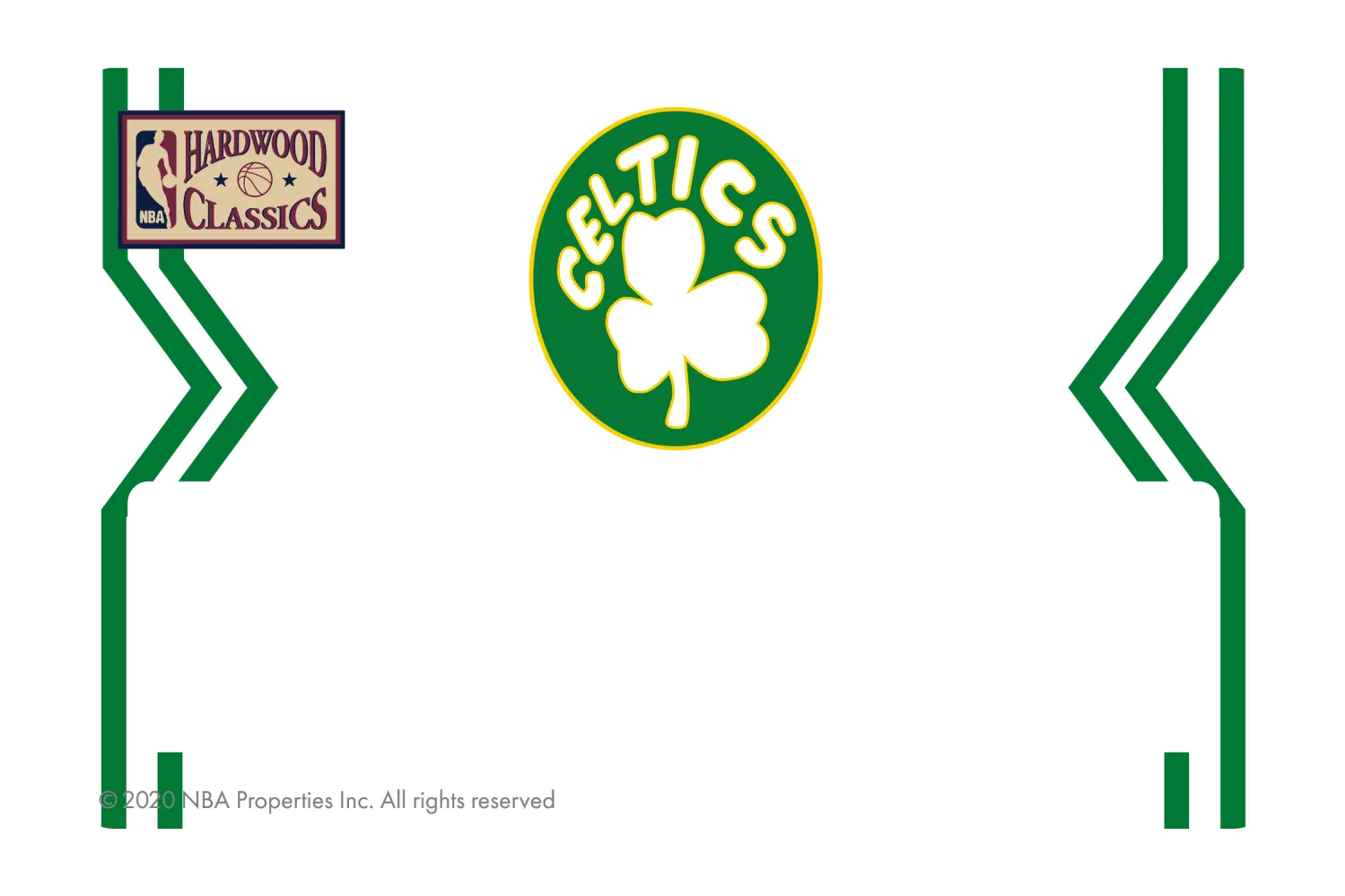 Boston Celtics: Home Warmups Hardwood Classics