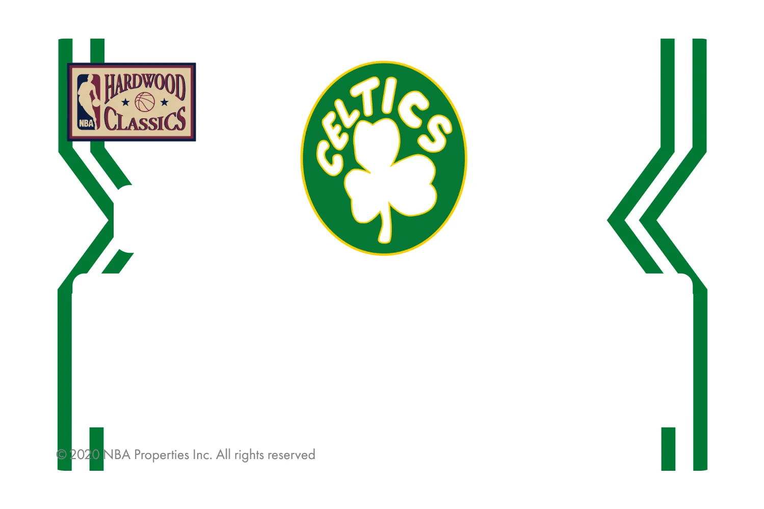 Boston Celtics: Home Warmups Hardwood Classics