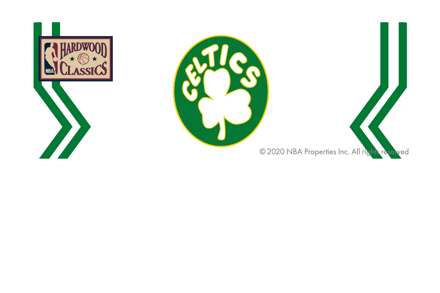 Boston Celtics: Home Warmups Hardwood Classics