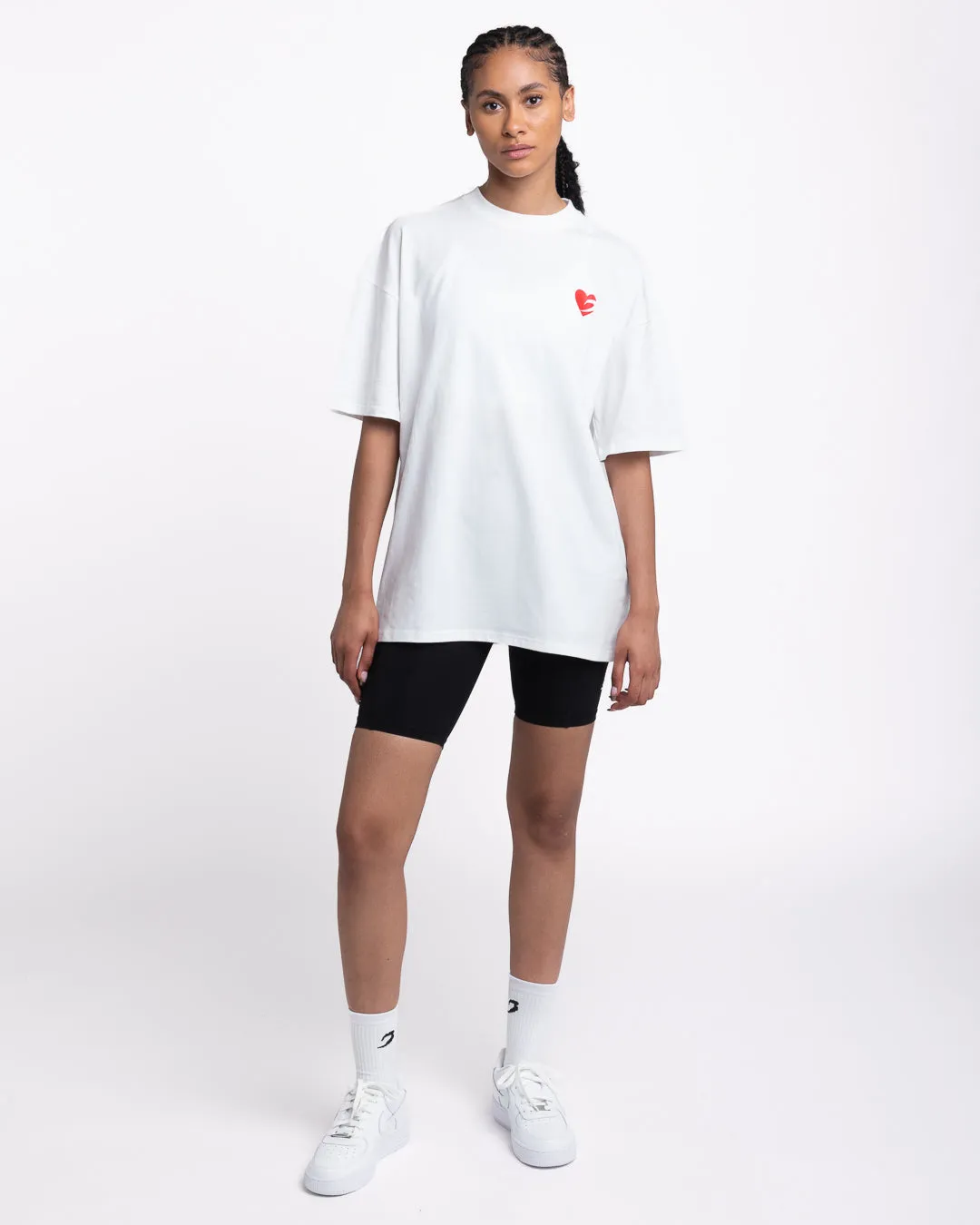 Boxing is Love Oversized T-Shirt - White