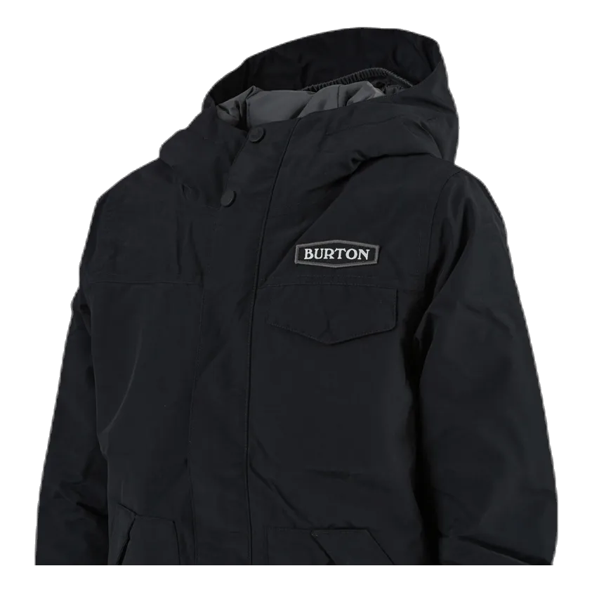 Boys Dugout Jacket Black