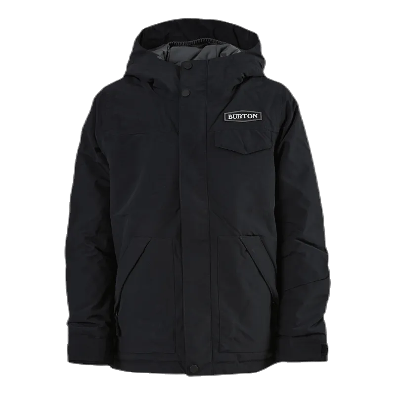 Boys Dugout Jacket Black
