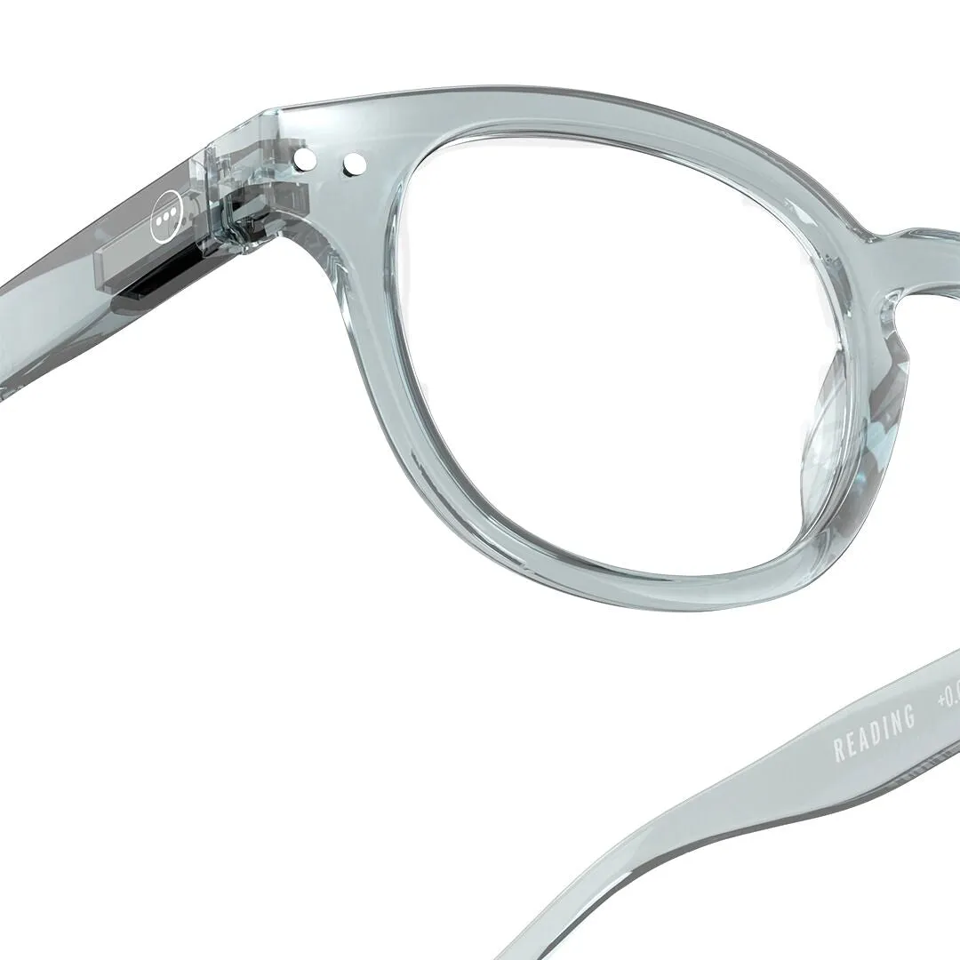 #C Reading Glasses (Frozen Blue)