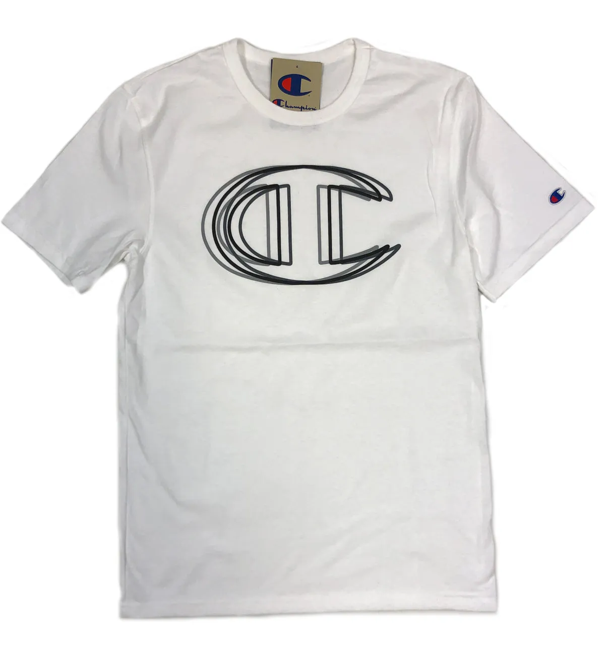 Champion Heritage Big C-Logo White T-Shirt