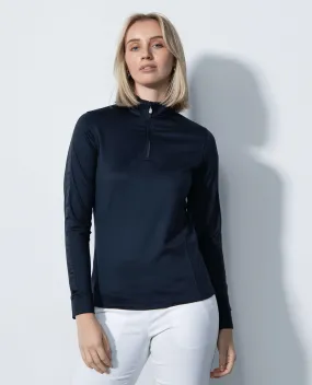 DAILY SPORTS Anna Half Zip Neck 055 Navy