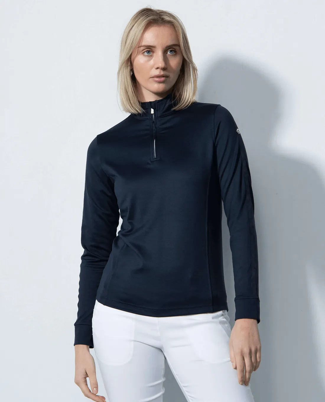 DAILY SPORTS Anna Half Zip Neck 055 Navy