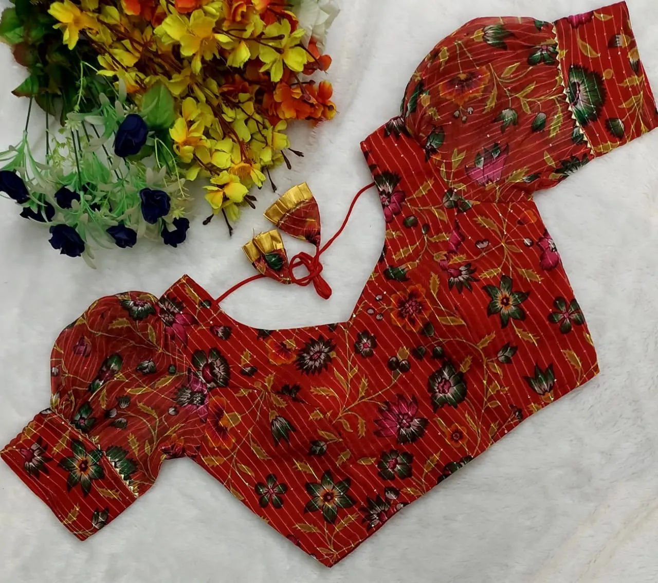 Divya-3 Digital Print Fancy Blouse