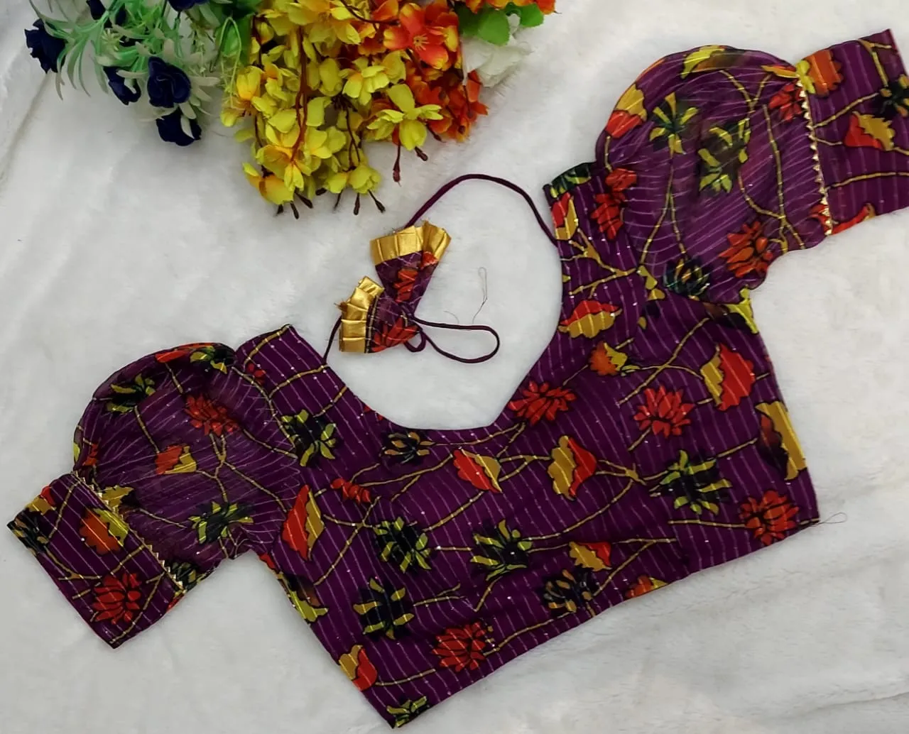 Divya-3 Digital Print Fancy Blouse