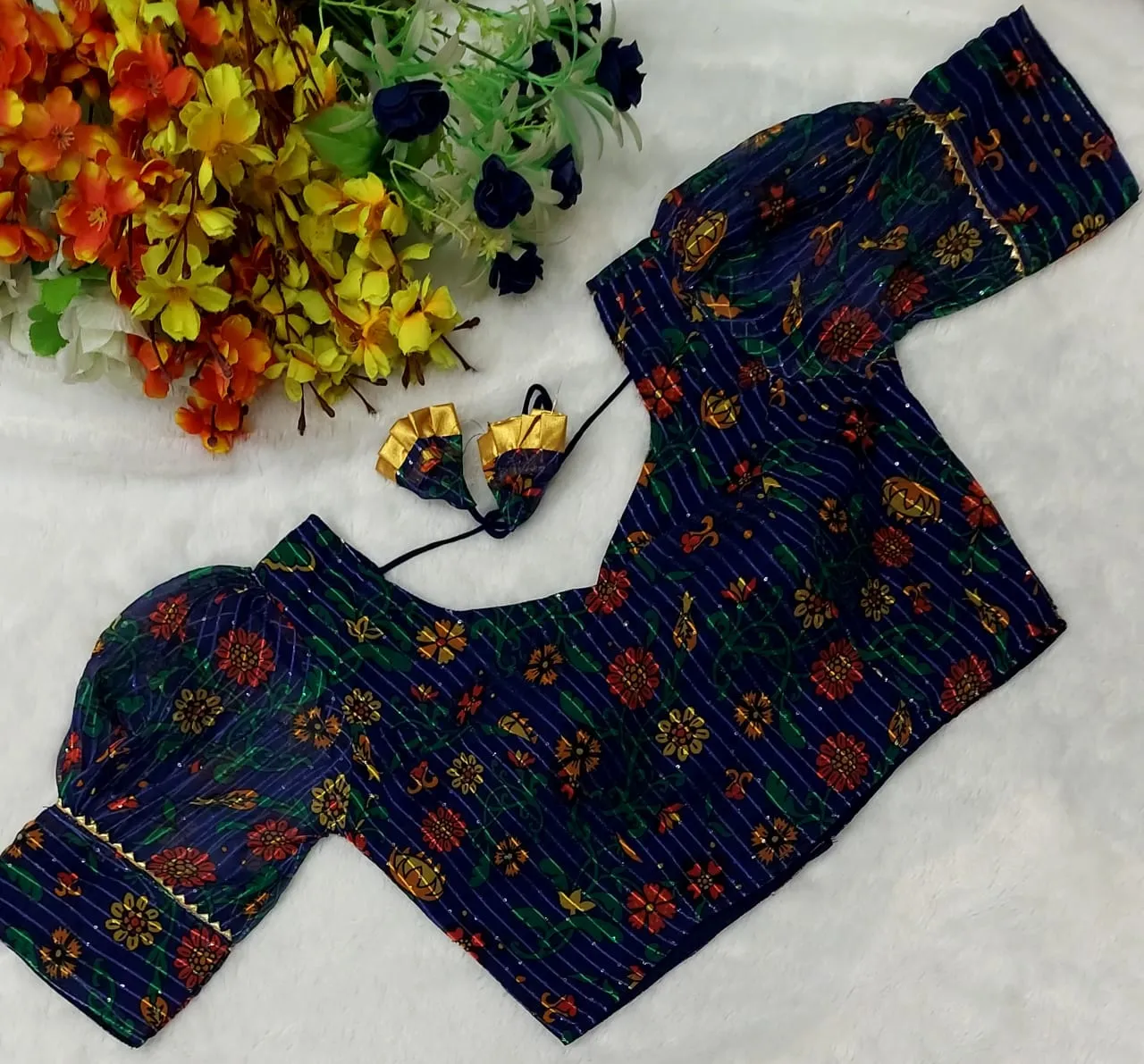 Divya-3 Digital Print Fancy Blouse