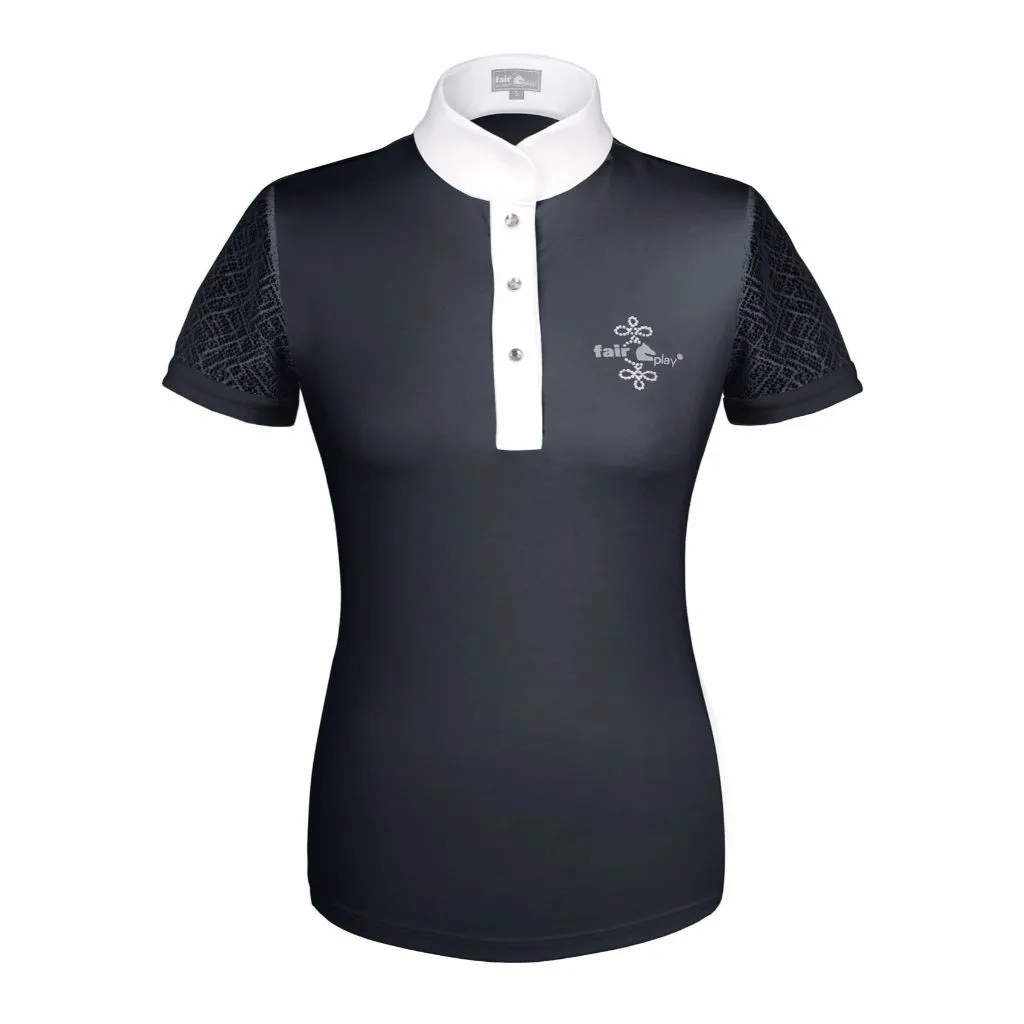 FairPlay Cecile Long Sleeve Shirt in Classic Black - Stylish and Comfortable Womens Apparel