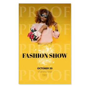 Fashion Show E-Flyer/E-Vite Online Advertisement