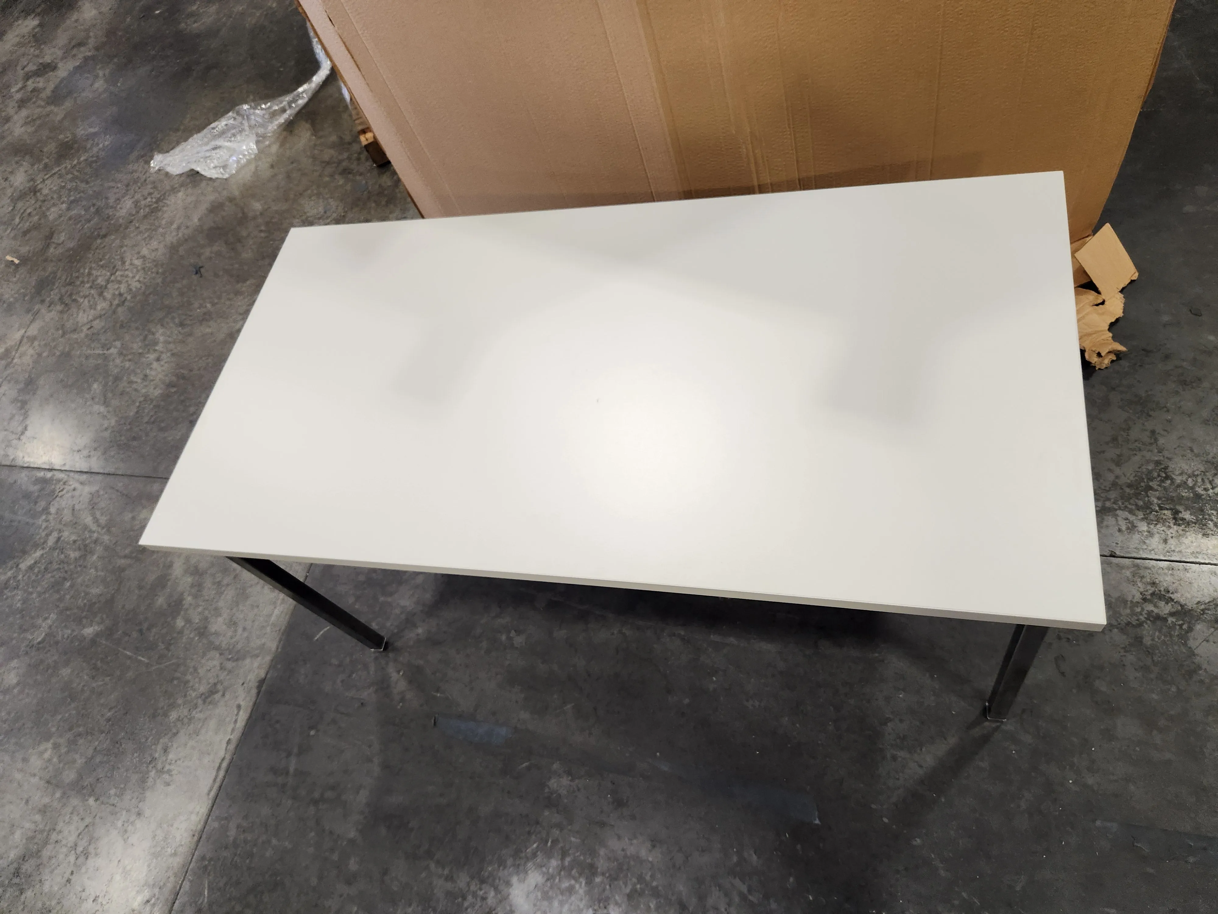 HON Utility Table, Rectangular, 60w x 30d x 29h, Light Gray (UTM3060LOLOC)