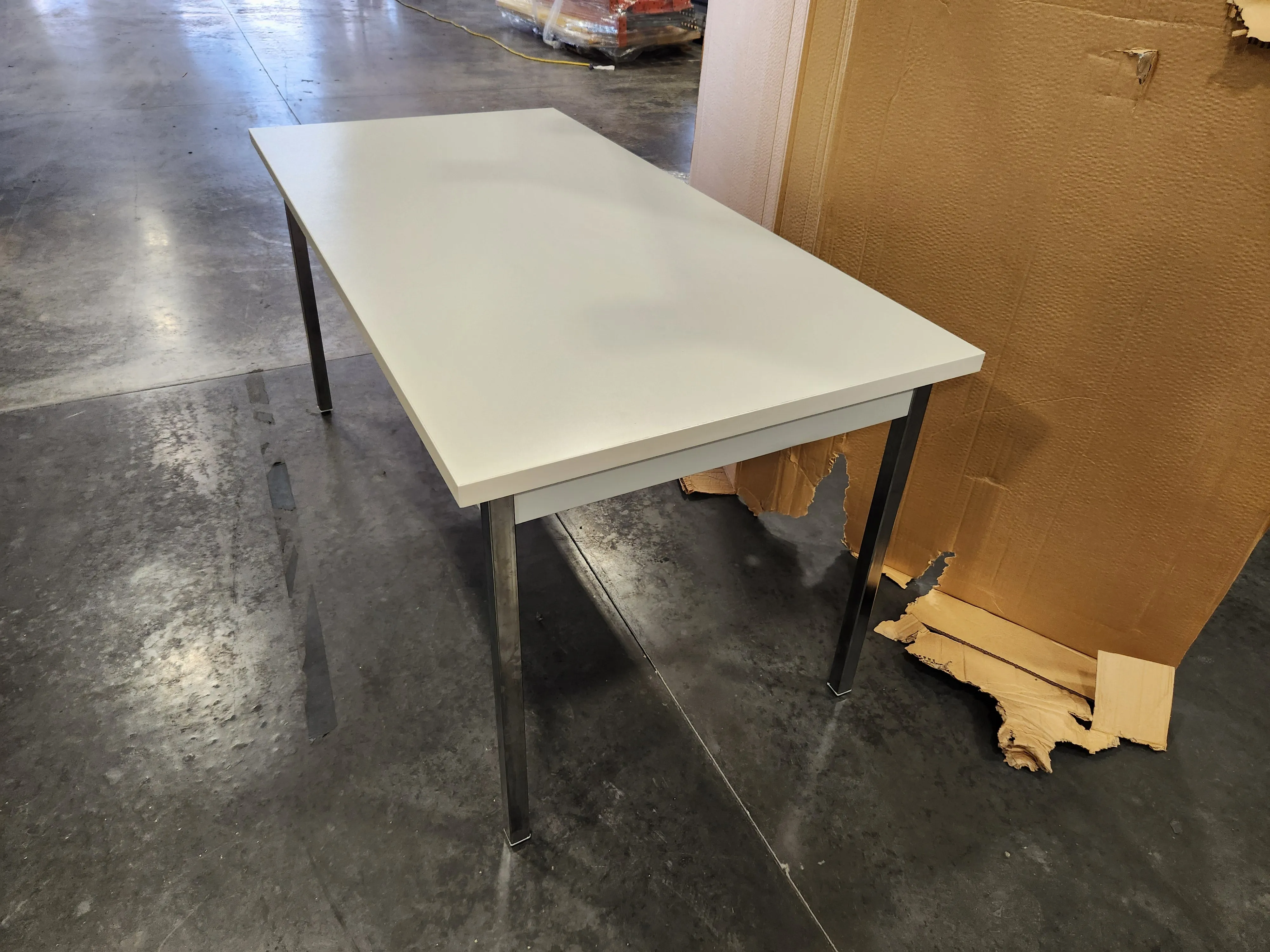 HON Utility Table, Rectangular, 60w x 30d x 29h, Light Gray (UTM3060LOLOC)