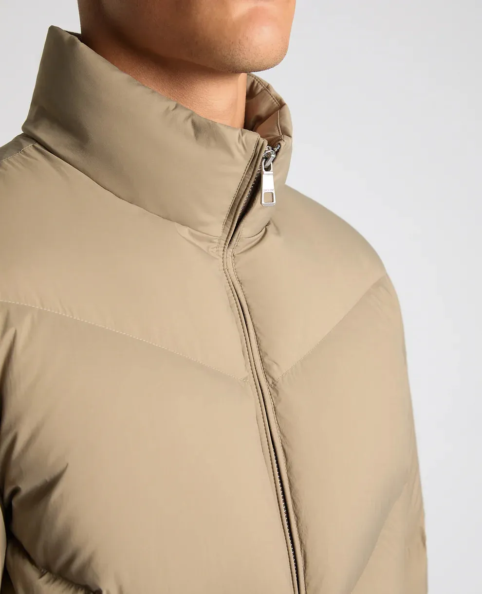 ID24709-Remu Beige Ryker Puffa  Jacket
