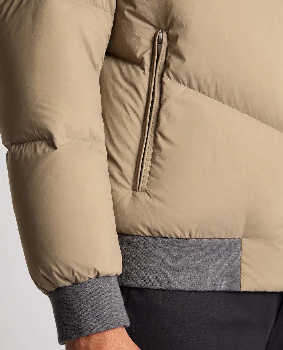 ID24709-Remu Beige Ryker Puffa  Jacket