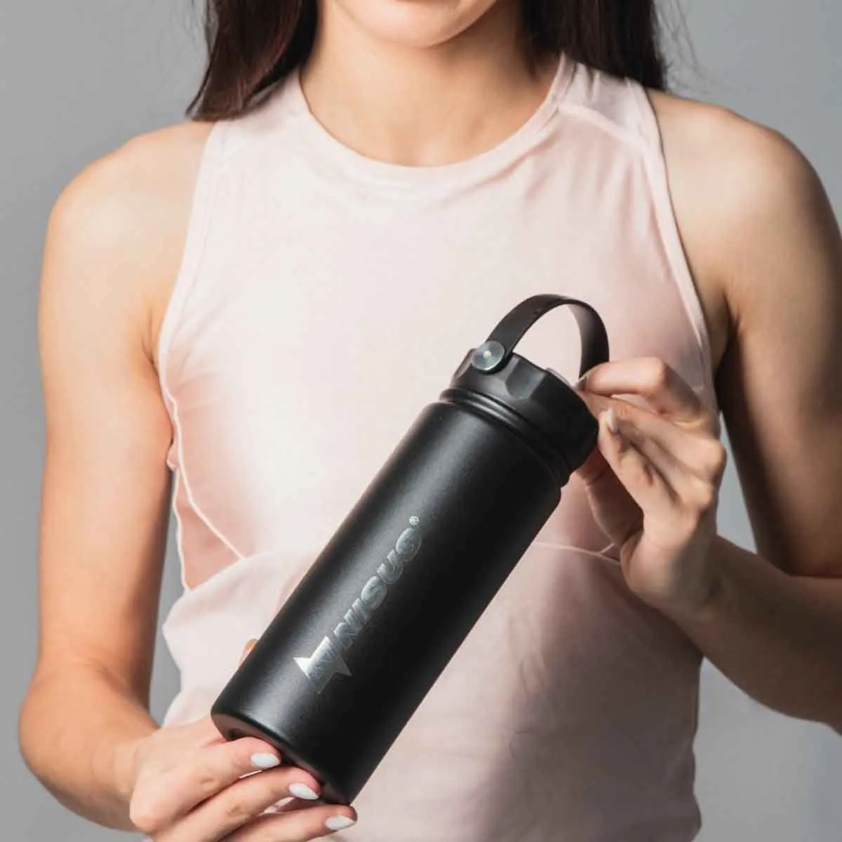 Insulated Sports Water Bottle | 18 oz | Stainless Steel | 3 Lid Types | CLEARANCE