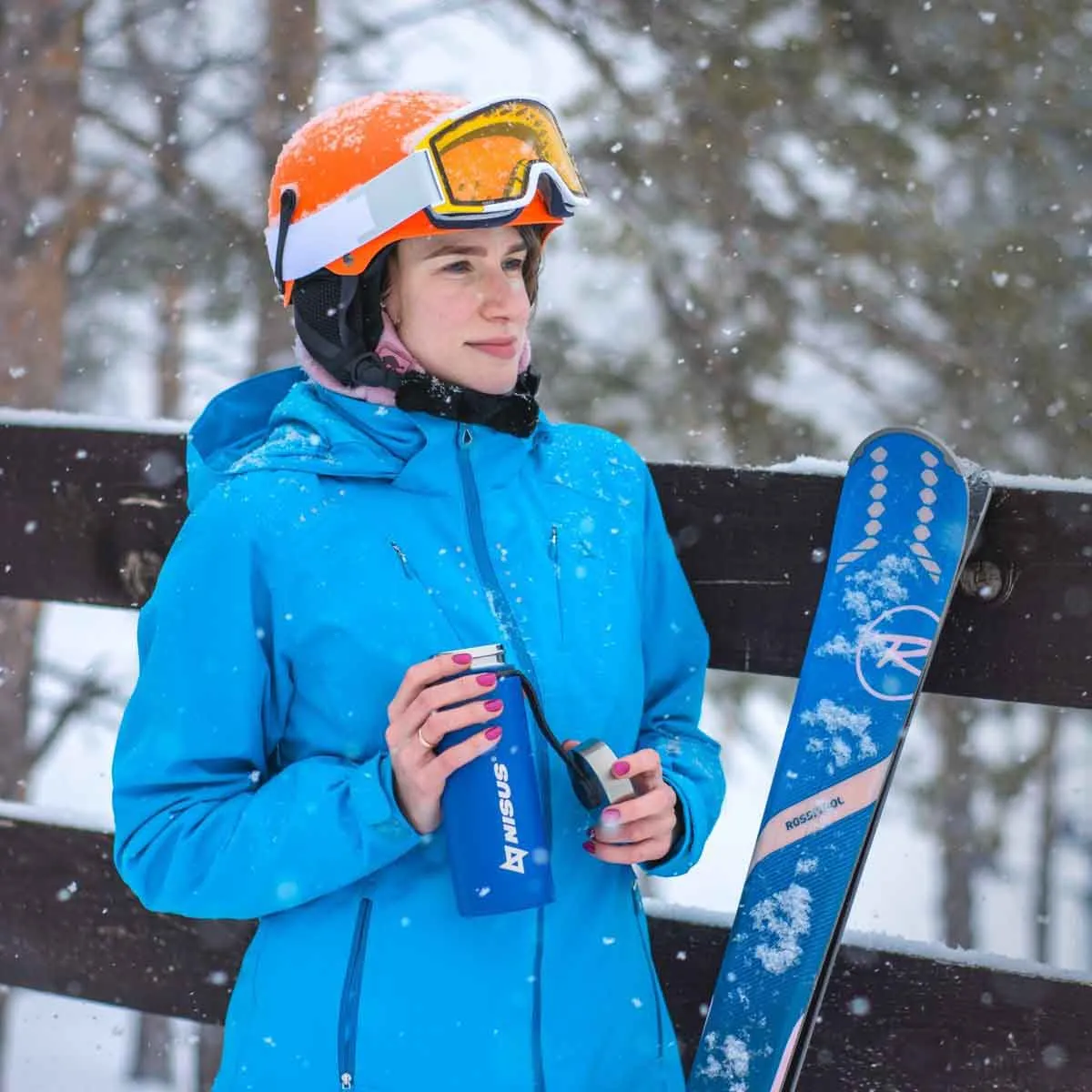 Insulated Sports Water Bottle | 18 oz | Stainless Steel | 3 Lid Types | CLEARANCE