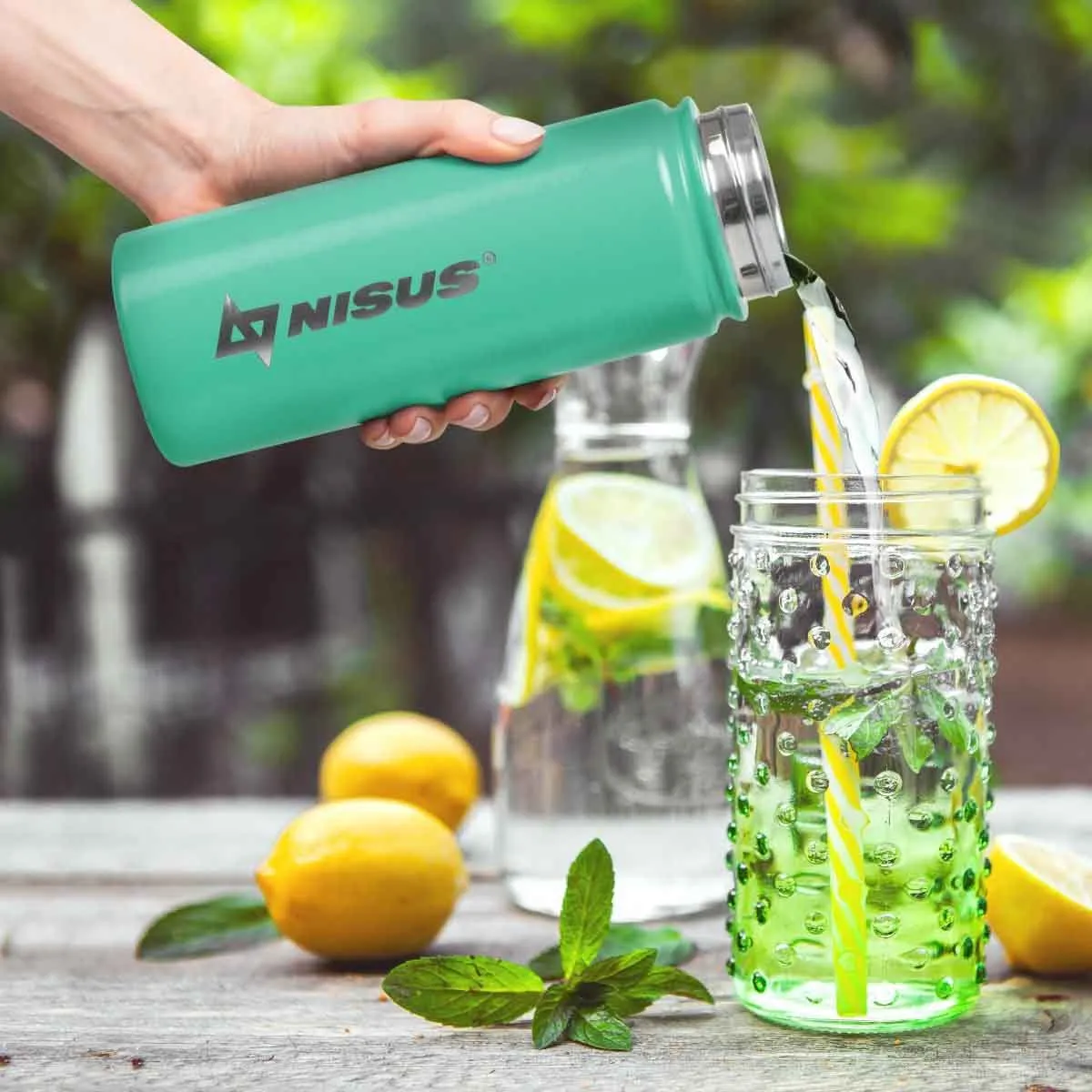 Insulated Sports Water Bottle | 18 oz | Stainless Steel | 3 Lid Types | CLEARANCE