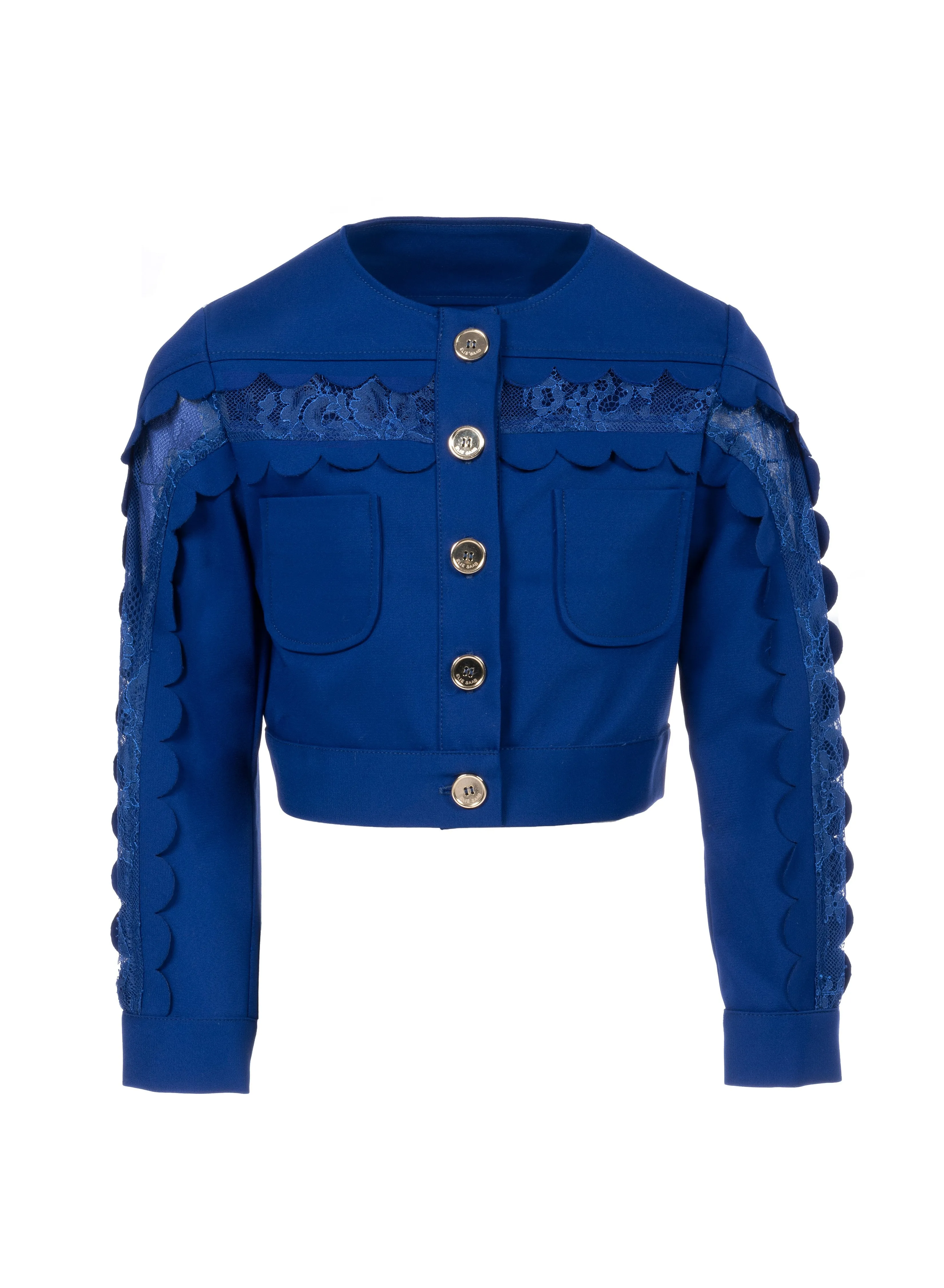 Jacket with Lace Detail