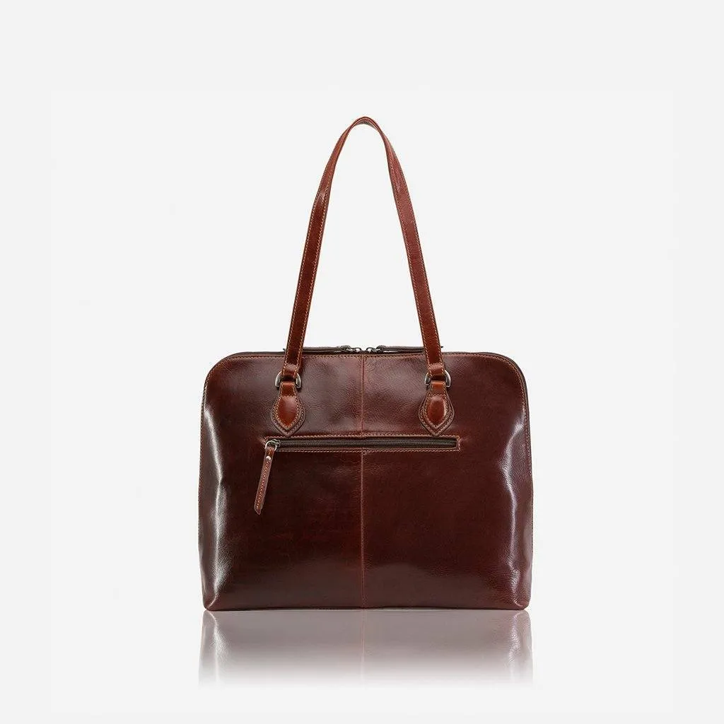 Jekyll & Hide Oxford Ladies Laptop Business Bag | Tobacco