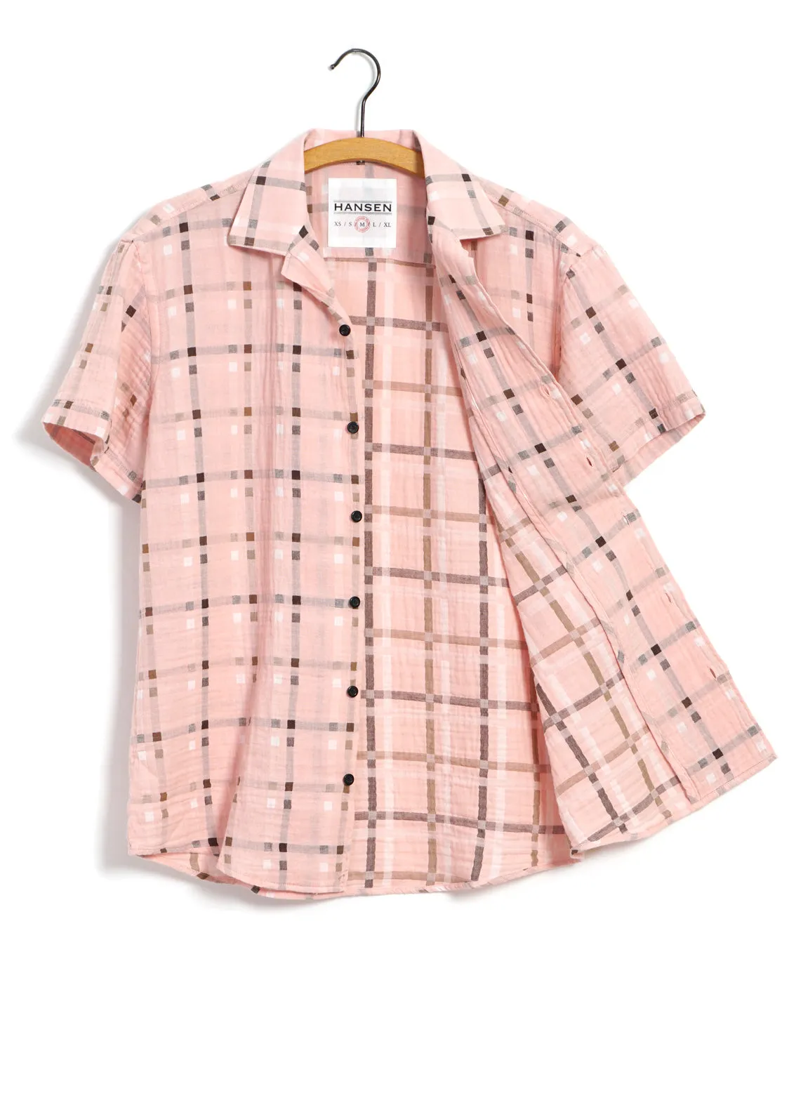 JONNY | Short Sleeve Shirt | Vegas Pink