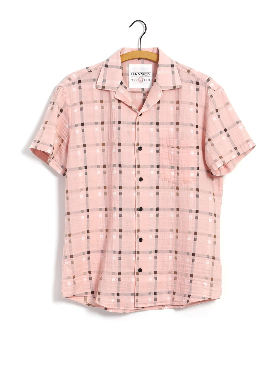 JONNY | Short Sleeve Shirt | Vegas Pink