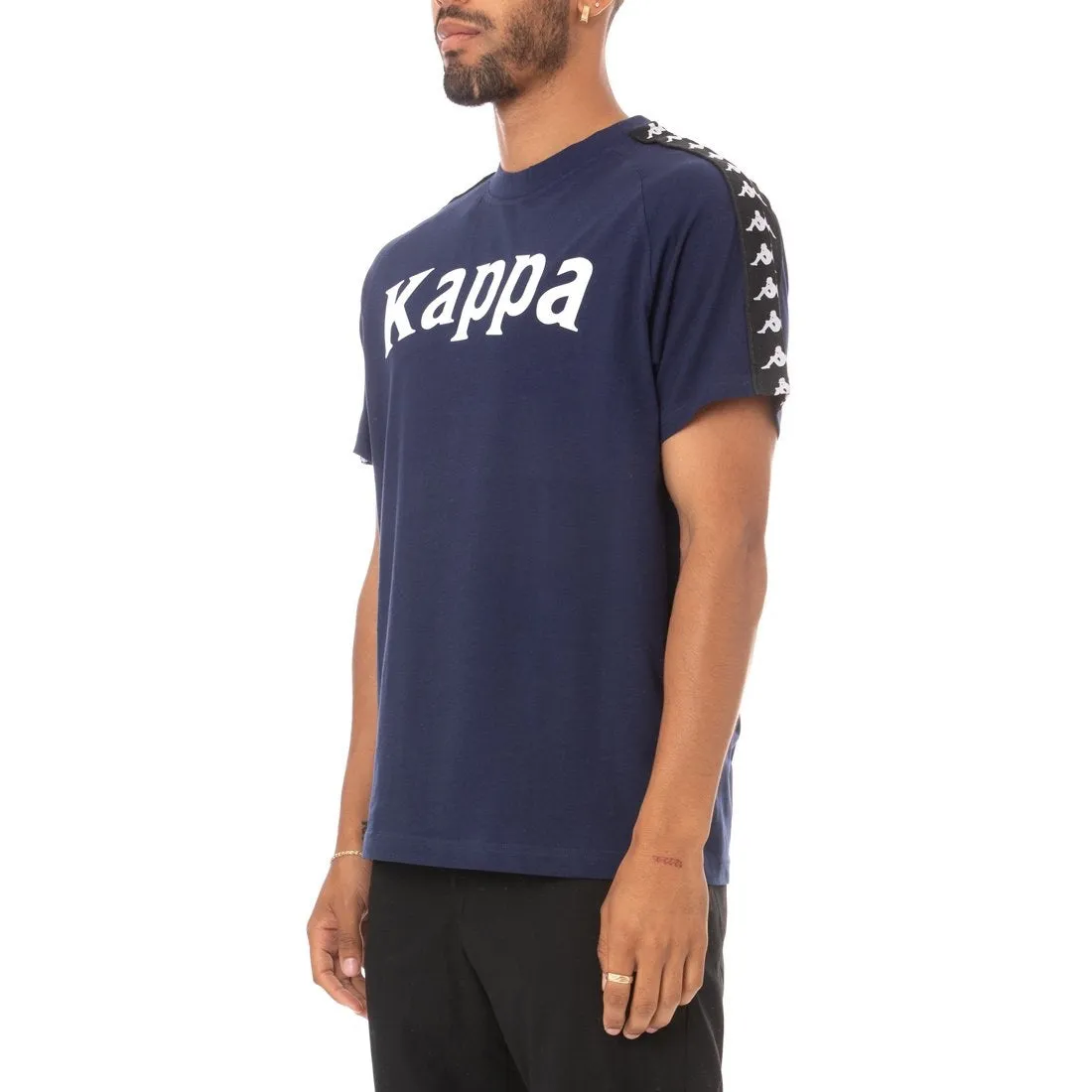 Kappa 222 Banda Balima Blue-Marine-Black- T-Shirt