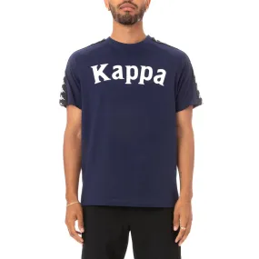 Kappa 222 Banda Balima Blue-Marine-Black- T-Shirt