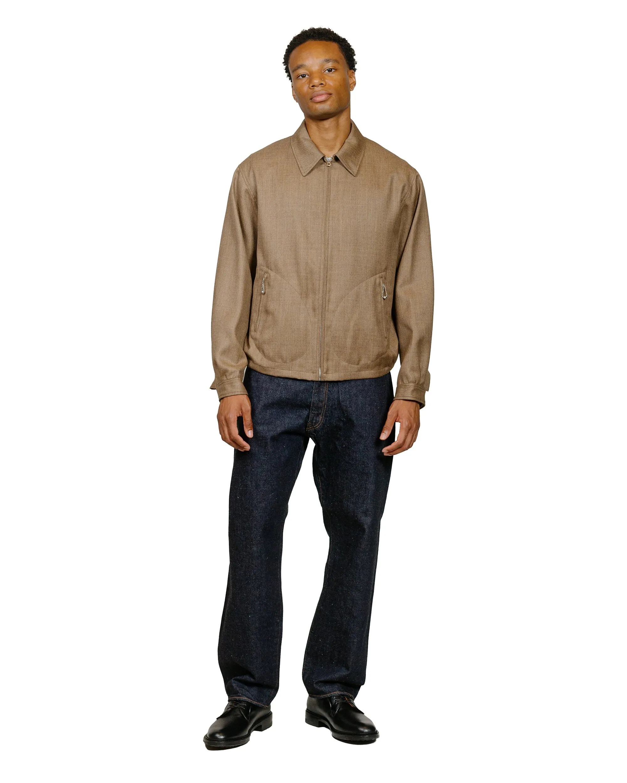 KAPTAIN SUNSHINE Sports Jacket Top Mix Brown