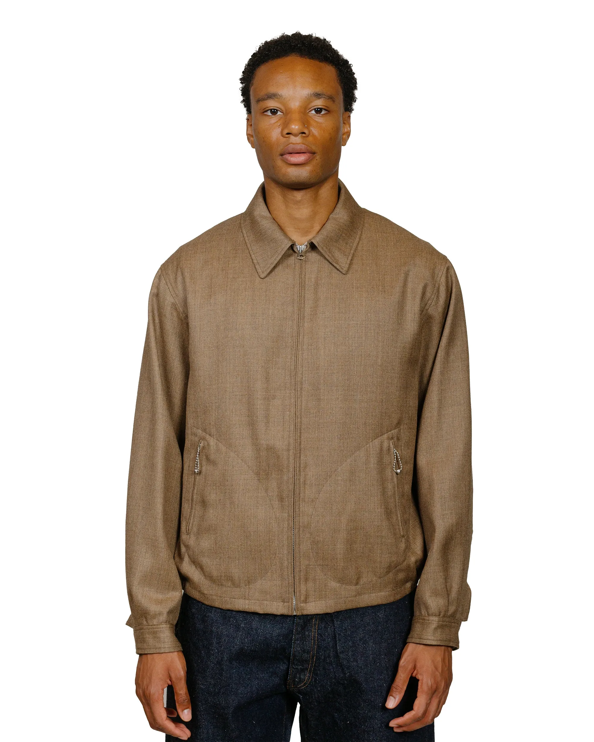 KAPTAIN SUNSHINE Sports Jacket Top Mix Brown