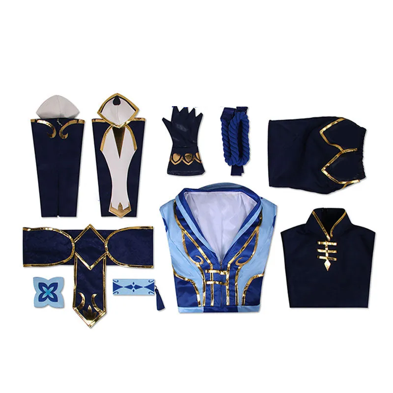 LOL League Of Legends Porcelain Ezreal Cosplay Halloween Costume