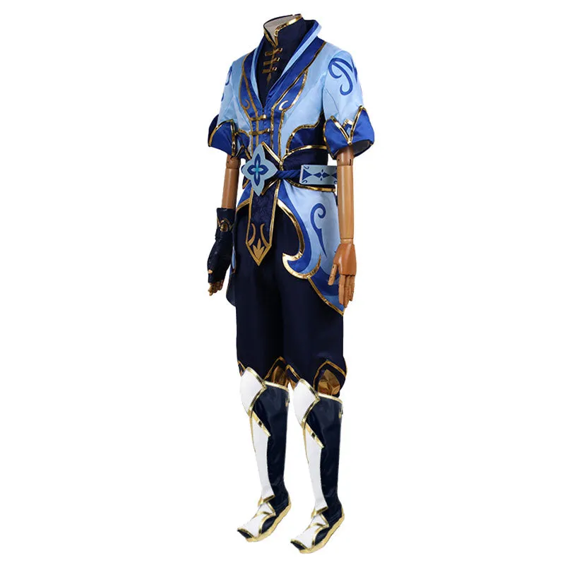 LOL League Of Legends Porcelain Ezreal Cosplay Halloween Costume