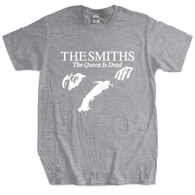 Men Cotton T Shirt Summer Tops The Smiths "The Queen Is Dead" - T-Shirt,