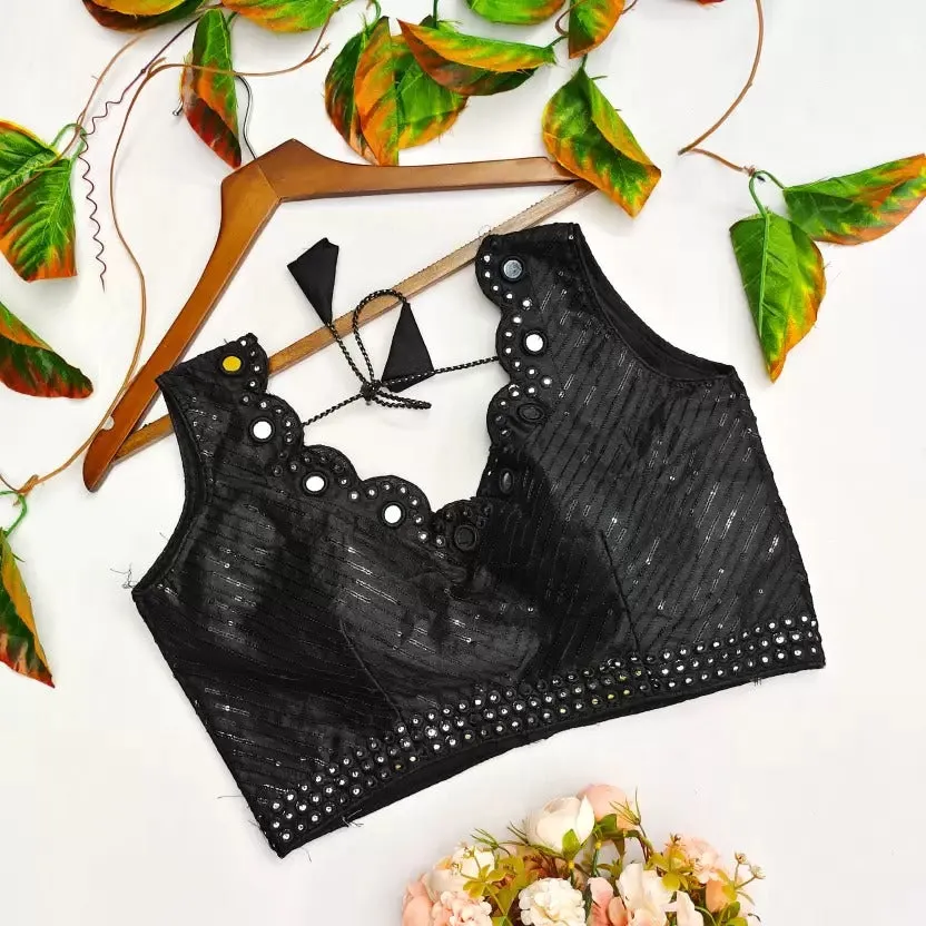 Mirror Hand Work Blouse