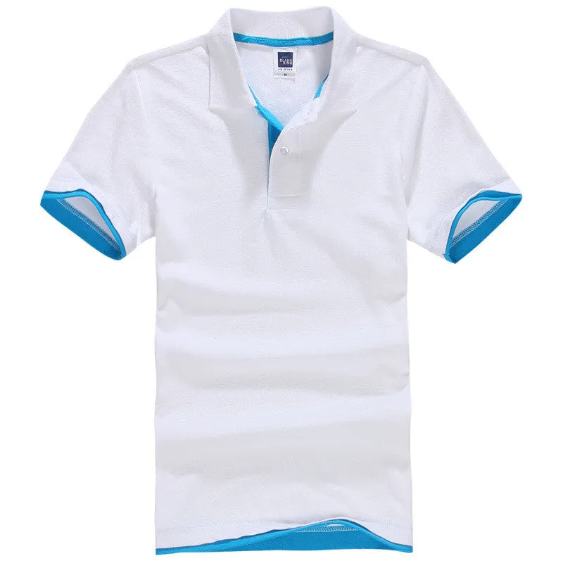New 2016 Men's Brand Polo Shirt For Men Designer Polos Men Cotton Short Sleeve shirt Brands jerseys golftennis Free Shipping